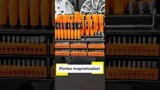 Jogo de Chaves FortG com 100 Pe&ccedil;as! #shorts #ferramentas #manuten&ccedil;&atilde;o #shopee #achadinhos #viral