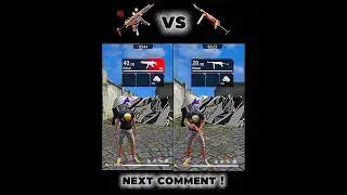 🔥MP40⚔️vs⚡MP5 Upgrade 3🔫 | Free Fire Ultimate Gun Battle💥 !