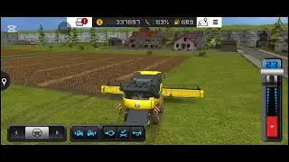 De ce doar atatea remorci de grau am strans in fs 16 #gaming