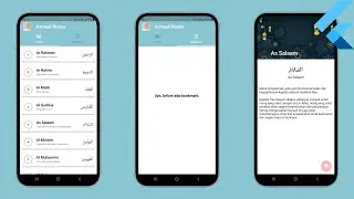Tutorial Membuat Aplikasi Asmaul Husna dengan Flutter