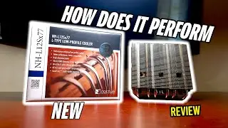 Noctua Newest SFF NH-L12Sx77 Low Profile CPU Cooler is awesome
