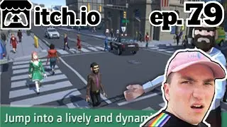 How To Not Stop A Zombie Apocalypse- Sandbox City - Lets Play Itch.io - Ep.79