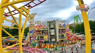 Wilde Maus M&uuml;nch | Onride Video [ Kiliani Volksfest W&uuml;rzburg 2023 ] - Clip by CoolKirmes