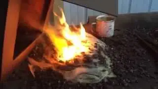 Side Draft forge hood - 
