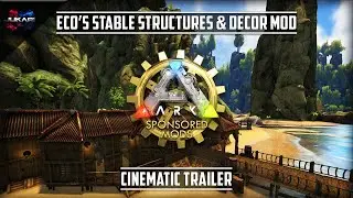 ARK: Survival Evolved | Eco's Stable Structures & Decor Mod | Cinematic Trailer