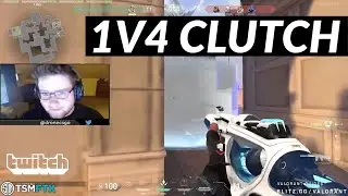 TSM Drone is Back to Valorant | INSANE 1V4 Clutch With SOVA