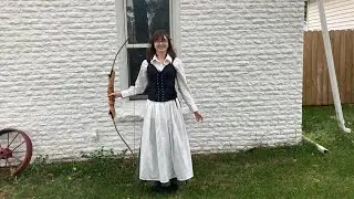 MAKING MY HALLOWEEN ARCHERY COSTUME | That Recurve Archer