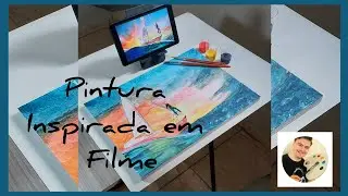 Pintura inspirada no filme 