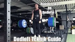 Dødløft Teknik Guide (Konventionel)