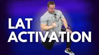Kneeling High Cable Pull Down to Activate the Lats