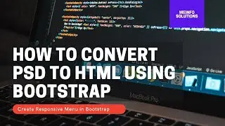 PSD to HTML conversion tutorial in Hindi | PSD to html conversion tutorial | Create responsive menu