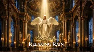 Spiritual Rest: Rain Outside the Church & Healing Humming to Fall Asleep in 3 Minutes | 6 Hours