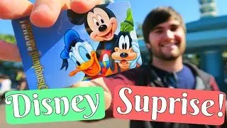 surprising my boyfriend with Disneyland annual passes!