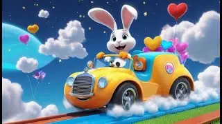 Timmy Train Chugs to Town | Fun Train Ride Song for Kids | Learn and Sing Along
