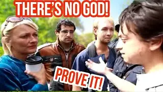 There’s no God! Prove it! Mansur Vs Atheists | Speakers Corner | Hyde Park