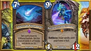 Malygos Is Best Fit In Celestial Miracle Druid! Draw 10 Cards And Beyond! Barrens Deck | Hearthstone