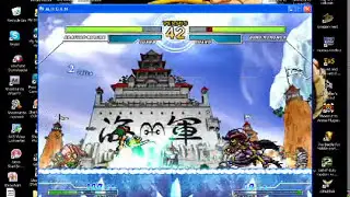 One piece mugen gameplay part 2