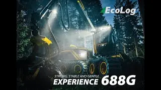 Eco Log 688G 8 Wheeled harvester