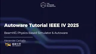 BeamNG Physics-Based Simulator & Autoware | Alexander Carballo &ndash; Gifu University