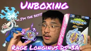 RAGE LONGINUS UNBOXING TIME!!! BEST SPARKING BEYBLADE?!?
