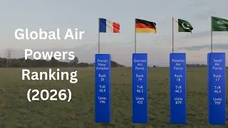 World's Top 20 Most Powerful Air Forces ✈️ Global Air Power Rankings 2026 | Military AirCrafts Fleet