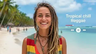 Hawaiian Relaxing Music Soft Ukulele Reggae Songs on the Peaceful Beach