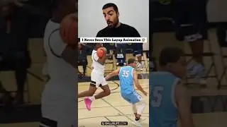 Bro hit a BALLET layup 💃🏀 #shorts #basketball