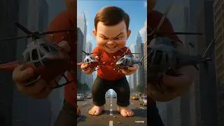 This child drinks a medicine kept in thescience lab#ai #baby #police #shorts #story #cute #youtube