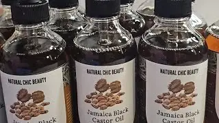 How to Create Product Labels in Canva | Jamaican Castor Oil Branding