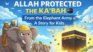How Allah Protected the Ka‘bah 🕋 From The People of the Elephant Army | The Story for Kids