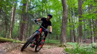 Mountain Biking Jones Park | Shredding The Black Diamond Trail Red Eft