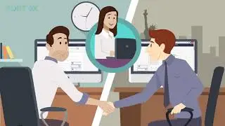 Online Banking | Character Animation | Vortex