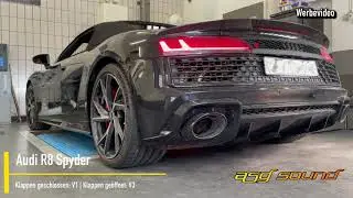 Audi R8 Spyder |  V1/V3 | ASG Sound | ASR Component