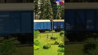 H0 Scale Model Mail Train | Czech Bardotka Diesel 🇨🇿