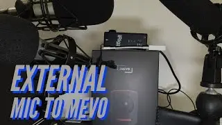 How to Connect an External Microphone to a Mevo Camera
