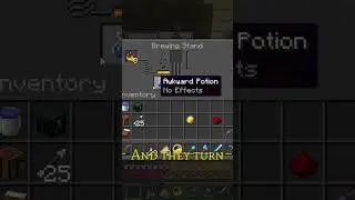 Here's How : Fire Resistance Potion #minecraft #minecraftsurvival #minecraftshorts