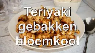Teriyaki gebakken bloemkool