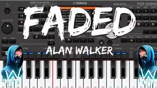 Faded Song Piano Cover ORG 2020 -Alan Walker || BRC Creations ||