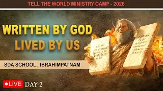 🔴 LIVE | TELL THE WORLD MINISTRY CAMP | DAY 2 | Session 3