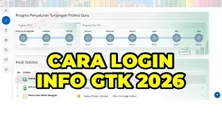 INILAH CARA LOGIN INFO GTK GURU TERBARU TAHUN 2026 | CARA CEK NRG INFO GTK TERBARU TAHUN 2026