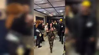Cardi's outfit change... performed Errtime onSNL