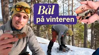 Hvordan fyre bål om vinteren 🔥❄️