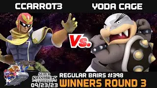 Regular Bairs #398 - SSBU - Winners Round 3 - Ccarrot3 vs. Yoda Cage