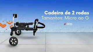 Como Montar a Cadeira de 2 Rodas Micro a G para Pets Modelo | Guia R&aacute;pido e Completo