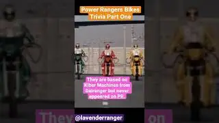 Power Rangers Bikes Trivia Part One