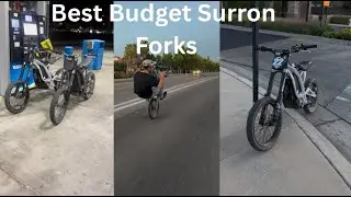 I PUT THE BEST BUDGET FORKS ON MY SURRON