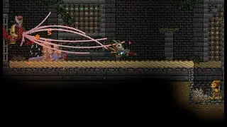 Gladiator Madness With... Guns? | Starbound Ep. 7 w/ Refridgeraiders and gaxm