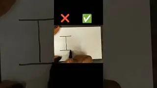 3D Alphabet 'I' Drawing | 3D Trick Art 🎭 #shorts