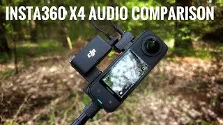 Insta360 X4 Audio Comparisons With Different Microphones