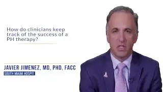 How do clinicians keep track of the success of a PH therapy?